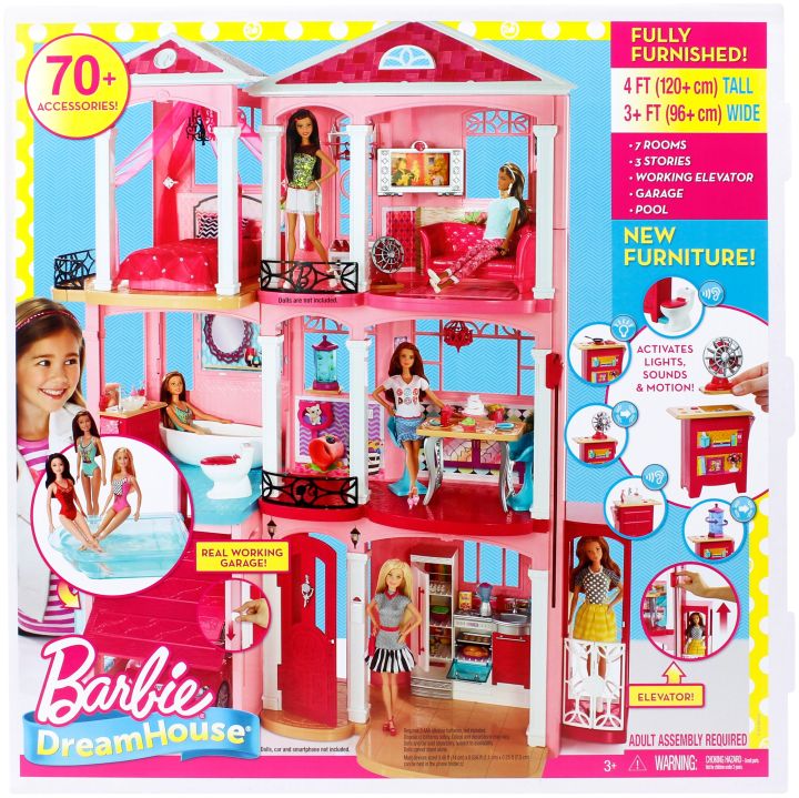 Barbie Estate DreamHouse Playset with 70 Accessory Pieces Daraz .bd