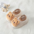 Autumn Winter Baby Floor Socks Thickened Boys and Girls Children's Walking Infant Shoes Early Education Indoor Foot Covers Anti slip. 