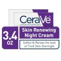 CeraVe Night Cream for Face | 2 Pack (1.7 Ounce Each) | Skin Renewing Night Cream with Hyaluronic Acid & Niacinamide | Fragrance Free. 