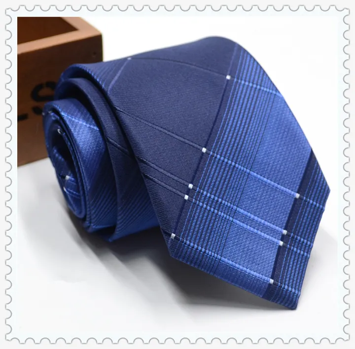 Men's%20Tie%208cm%20Zipper%20System%20Blue%20Colour%20Stripes%20Long%20Time%20for%20Professional%20Business%20Tie%20-%20Image%203