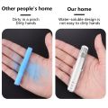 1Pcs metal Blackboard Saving Chalk Clip Clutch, Silver.