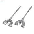 Professional Bass Drum Claws Wear Resistant Replacement Drum Claw Hook for Repair.