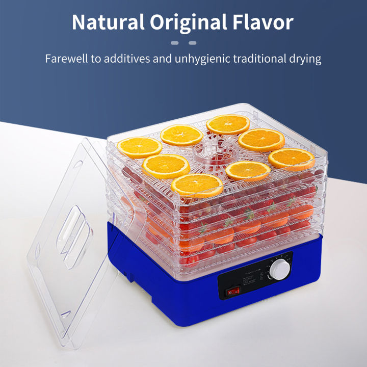 Migeet%205%20Trays%20Food%20Dehydrator%20Automatic%20Power%20Off%20Food%20Dehydrator%20Adjustable%20Intelligent%20Food%20Dehydrator%20for%20Jerky%20Meat%20Herbs%20Fruit%20Dryer%20Machine%20with%20Digital%20Timer%20and%20Temperature%20Control%20-%20Image%204