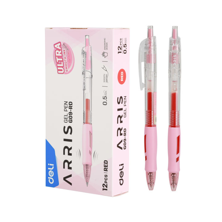 Deli%20EG09-RD%20Retractable%20Gel%20Pen%200.5mm%20(Red)%20-%20Image%202
