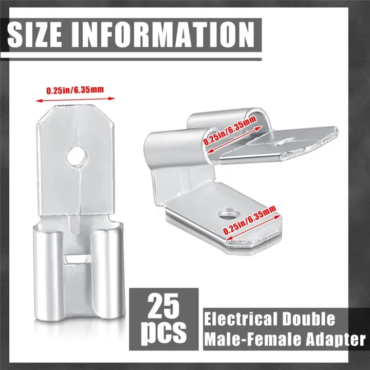 Double%20Piggyback%20Spade%20Connectors,%20Crimp%20Terminals%20Assortment%20Kit%20-%20Image%203