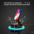 WYS-2301BT Premium Phone Stand with Wireless Speaker. 