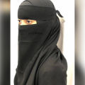 NIQAB MUSLIM HIJAB SAUDI  1  ONE  LAYERS ISLAMIC Face Cover Veil Burqa Burka Nikab. 