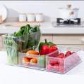 Transparent PET Plastic Fridge Stackable Fridge and Freezer Storage Boxes Pallet Boxes.