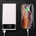 18650 Mobile Power Battery Kit Battery Power Bank Box 22.5W Fast Charging LCD Display 20000MAh Power Board for 6X18650 Battery Powerbank Case A. 