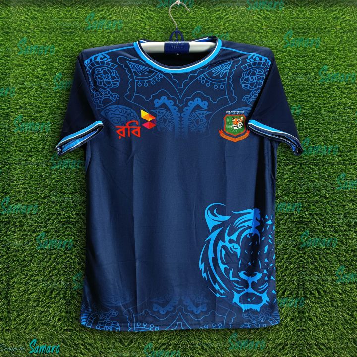 Bangladesh Short Sleeve Training Cricket Jersey For Man - training jersey - Bangladesh Cricket Jersey 2026/2027