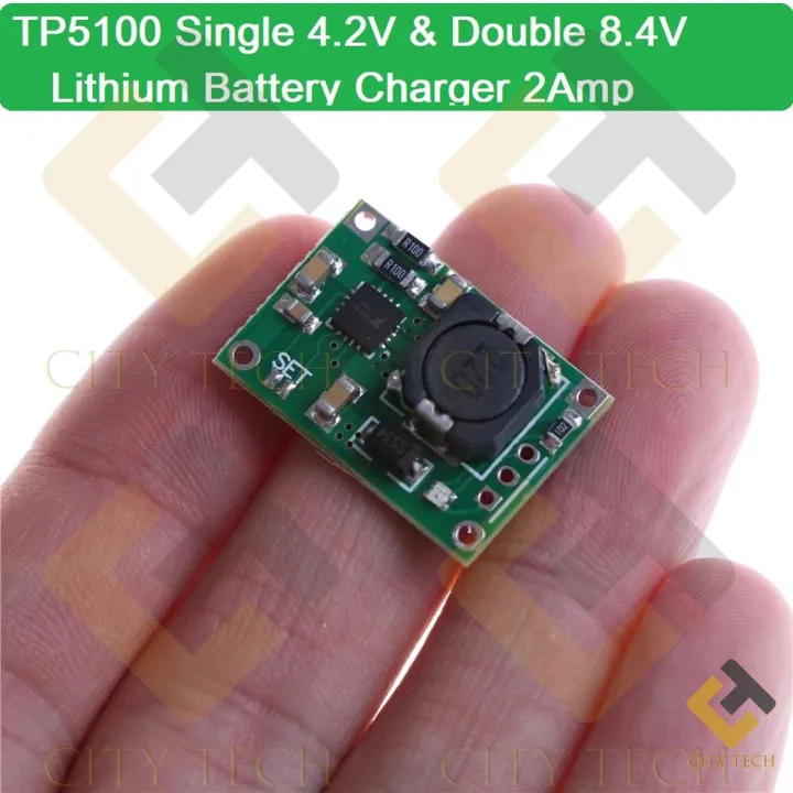 TP5100 Single 4.2V & Double 8.4V AAA AA Lithium Li-Ion Battery Charger ...