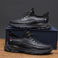 Shoes Men's Shoes Autumn and Winter Sneakers 2023 New Casual Leather Men's Fleece-Lined Breathable Clunky Sneakers Men's.