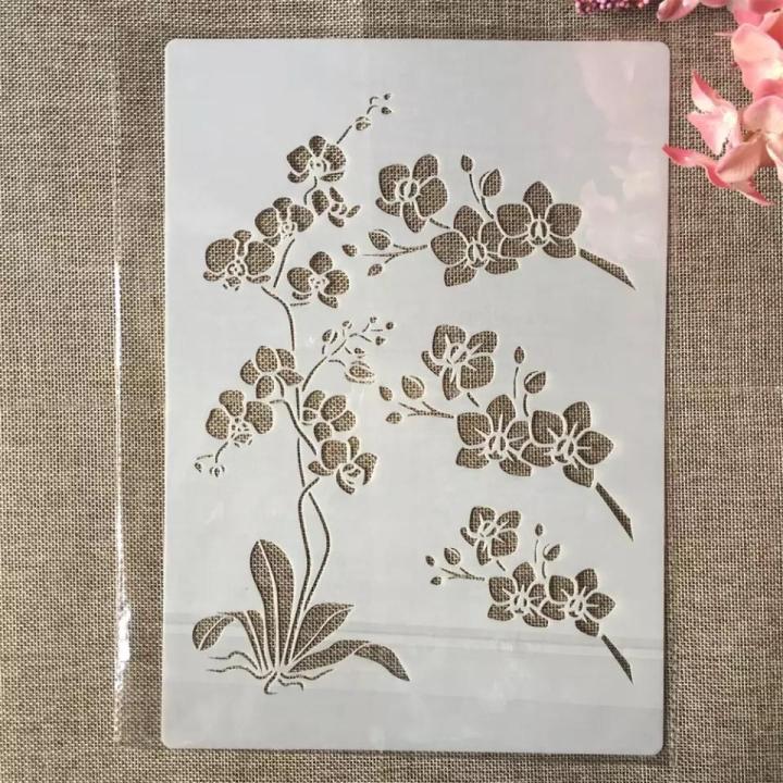 Stencil for Wall & Fashion Painting Template 10 by 8 inch.