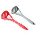 2x New Silicone Potato Pressure Mud Mashed Potato Pressed Masher for Sweet Fruit Family Hotel Restaurant Use Red & Gray. 
