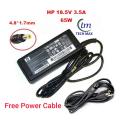 HP Laptop Adapter For HP V3000 V3700 6520S 6720S DV1000 (4.8*1.7mm) 65W Adapter Compaq 610 615 620 621 530 510 550 Series Yellow Pin. 