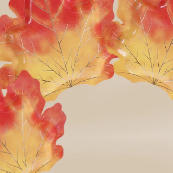 25PCS%20Autumn%20Decorative%20Maple%20Leaf%20Disposable%20Tableware%20Paper%20Tray%20Paper%20Cup%20Table%20Cloth%20Cake%20Decorative%20-%20Image%203