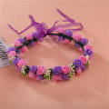 Cloth Flower Headband Jewelry Gift New Style Woman Headband Flower Headband Flower Crown Hair Wreath Garland. 
