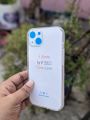 For Apple iPhone 13 Shockproof transparent liquid crystal long time use soft premium protective back cover. 