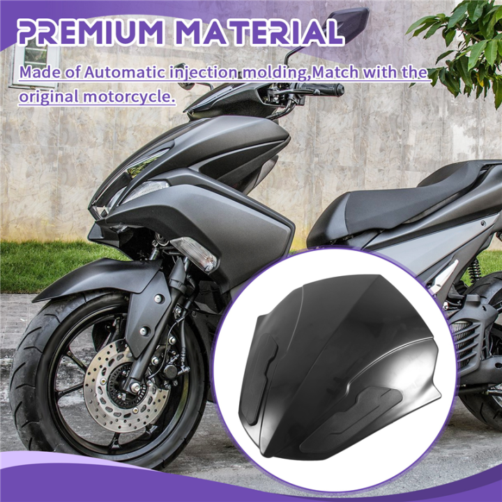Motorcycle%20Windshield%20WindScreen%20Visor%20Viser%20for%20155%20V1%20/%20Aerox%20155%20/%20V2%202021%20Black%20-%20Image%205