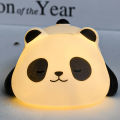 Panda Silicone Night Light, Patting Light, Elephant Baby Panda - for Room Decor, Gift for Child.