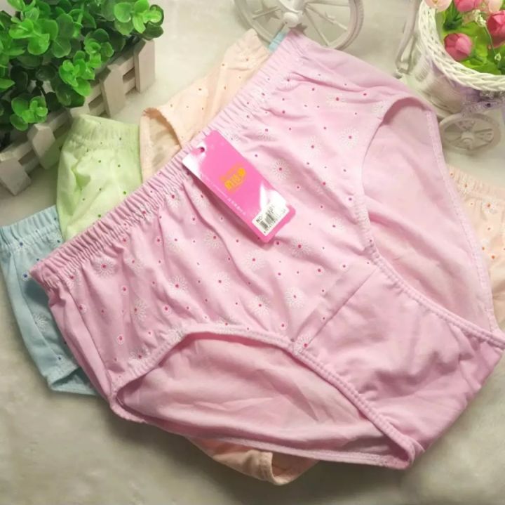 Printed Cotton Panty For Women_1 pieces