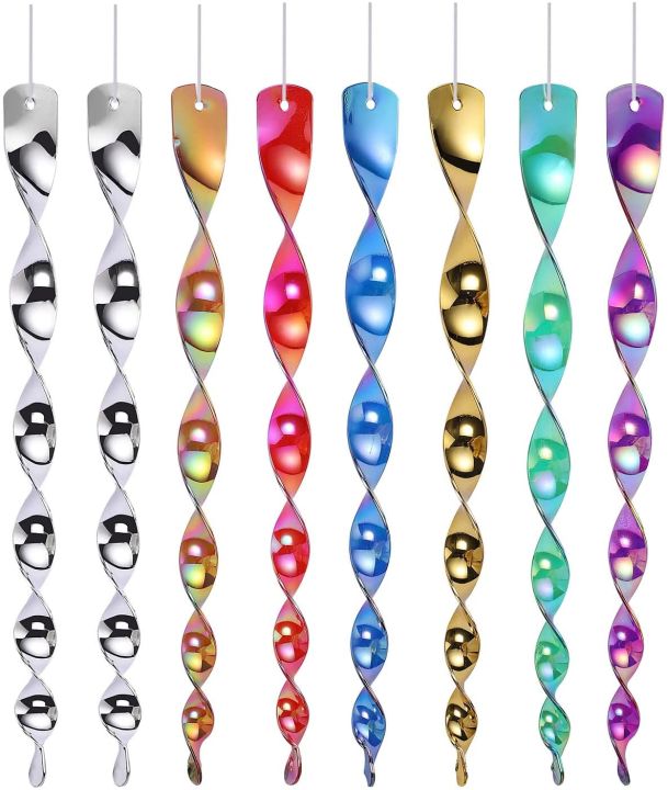 8Pcs%20Reflective%20Bird%20Deterrent%20Rods,%207%20color%2030cm%20Hanging%20Bird%20Repellents%20Reflective%20Wind%20Spiral-%20Keep%20Birds%20Away%20From%20Your%20Home,%20Garden,%20Patio%20-%20Image%202