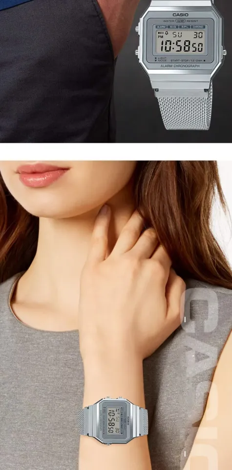 Ready Stock) G Men Women Sport Digital Classic Square Watch