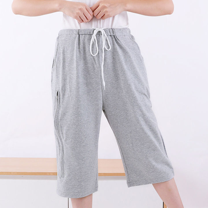 Sunnyheart%20Elderly%20Pants%20Single%20Pocket%20Cystostomy%20Patient%20Care%20Pants%20-%20Image%209