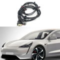 Car Front Bumper Reversing Radar Wiring Harness 2067958-01-B Without Fog Light Interface Accessories for Tesla Model 3 2021-2023. 