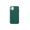 Dark Green Matte Phone Case For iphone 14 13 12 mini 11 Pro XS Max XR X 8 7 6S 6 Plus Silicone Cases Solid Color Soft TPU Cover.