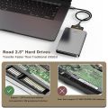 SATA to USB C Cable, USB 3.1 Type-C to 2.5” SATA III Hard Driver Adapter External Converter for SSD/HDD Data.
