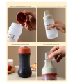 350ml 5 Hole Squeeze Condiment Bottles With Nozzles Plastic Ketchup Mustard Hot Sauces Olive Oil Bottles Kitchen Accessories. 