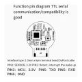 Fingerprint Recognition Module ZW0642 Capacitive Touch Fingerprint Sensing Module Door Lock Acquisition Module Easy Install. 