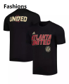 Fashions adidas | Men's Black Atlanta United FC Team Jersey Hook AEROREADY T-shirt. 