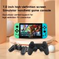 X80 Pro Handheld Game Console Psp Intelligent Retro Arcade Game Console Video Music Player 7-inch Display Portable Game Console.