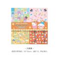 Sanrio Hello Kitty My Melody Cute Handmade Paper Cutting Cartoon Little Twin Stars Kindergarten Diy Colored Paper Children Gifts.