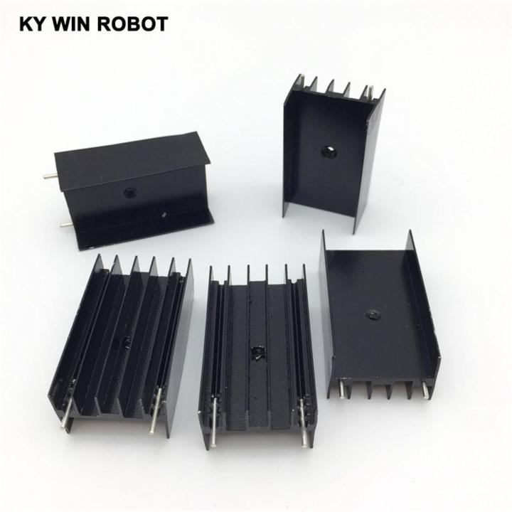 To220 Radiator 5 pcs Aluminium TO-220 Heatsink TO 220 Heat Sink Transistor Radiator ...