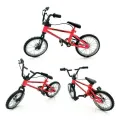 Finger Bmx Bike Toys For Boys Mini Bike With Brake Rope Alloy Bmx Functional Mountain Bicycle Model Toys For Children. 