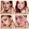 QiBest Cross Border Silky Blush Stick Brightening Pigmented Blush Stick Rouge Pen Blush Bar Cream Blush Stick. 
