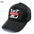 LV x Supreme Rubber Logo Mesh Air Curved Cap For Men. 