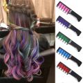 【Cathery Baby Store】New Hair Dye Hair Care Temporary Hair Dye Combs Permanent Hair Multicolor Chalk Powder With 5 Colors. 