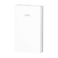 Cudy AP3000 Wall Indoor AX3000 Mbps Wireless Dual Band Wi-Fi 6 Wall-Plate Access Point.