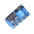 DC 6-30V LED Light Digital Time Relay Trigger Cycle Timer Switch Circuit Board Timing Control Module. 