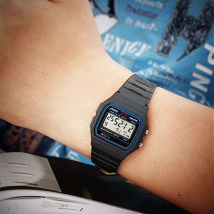 F%2091W%20Classic%20Digital%20Resin%20Strap%20Watch%20Stopwatch%20Chronograph%20Sport%20Unisex%20Men%20-%20Image%205