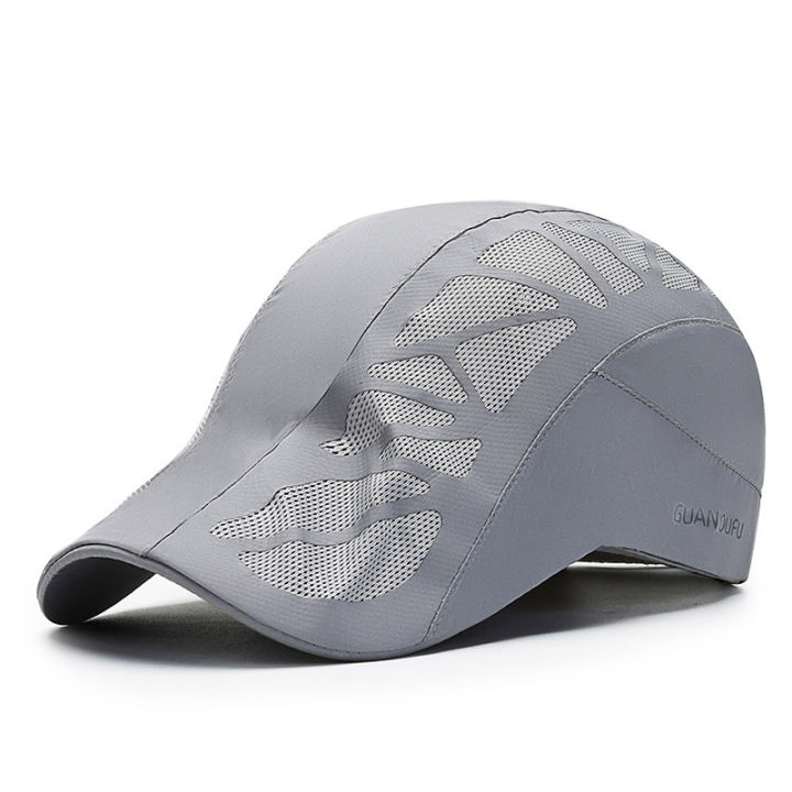 Men%20Summer%20Sun%20Hat%20Mesh%20Quick%20Dry%20Casquette%20Men%20Outdoor%20Sports%20Sun%20Visors%20Fashion%20Casual%20Baseball%20Hats%20Solid%20Color%20Peaked%20Cap%20-%20Image%202