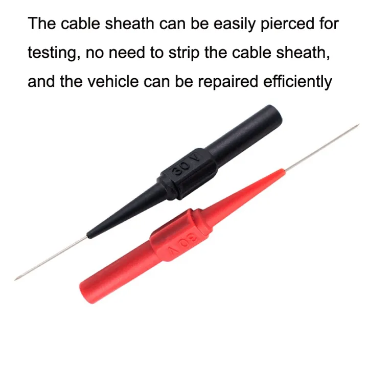2pcs%20/Pair%20Coarse%20Probe%20Auto%20Repair%20Test%20Multimeter%20Pen,%20Color:%20Red%20+%20Black%20-%20Image%203