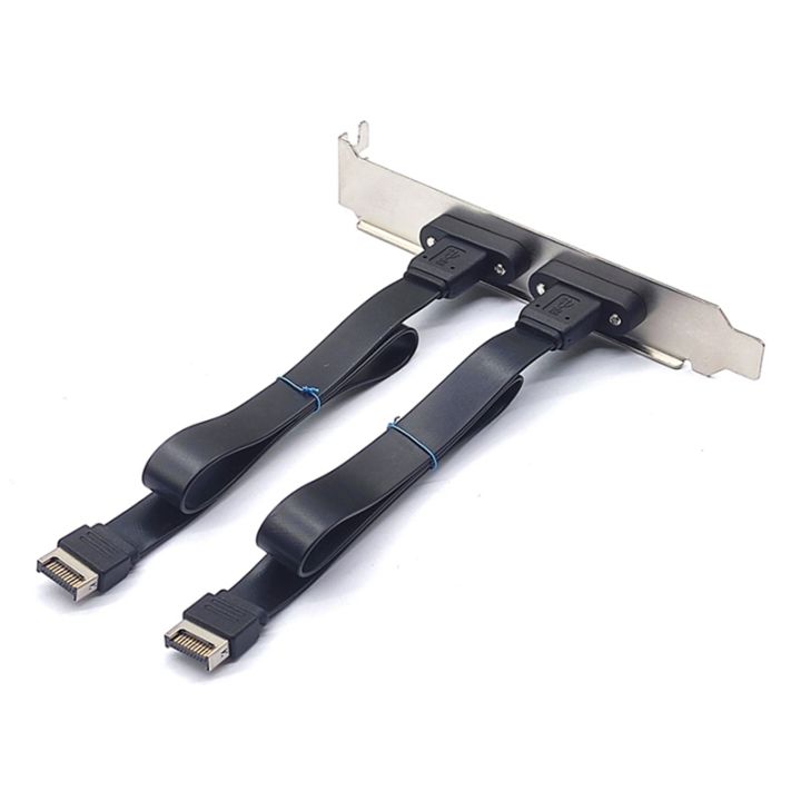 USB%203.1%20Front%20Panel%20Header%20Type%20E%20Male%20To%20Type%20C%20Female%20Connector%20Motherboard%20Expansion%20Cable%20Transfer%20Wiring%20-%20Image%204