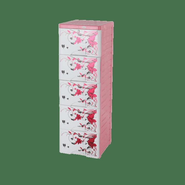 RFL Royal Wardrobe Single 5D KD Elegant - Pink 880383