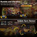 Movable grip dual motor design handheld 6-axis gyroscope h OLEDSwitchOOL RGBEBONCB joystick suitable for Nintendo/Switc game controller. 