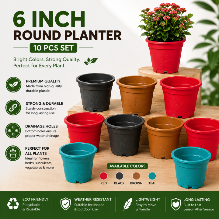 6%20Inch%20BP%20Round%20planter%20flower%20house%20Tub-%2010%20Pcs%20-%20Image%202